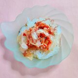 蒟蒻のおかかキムチ和え